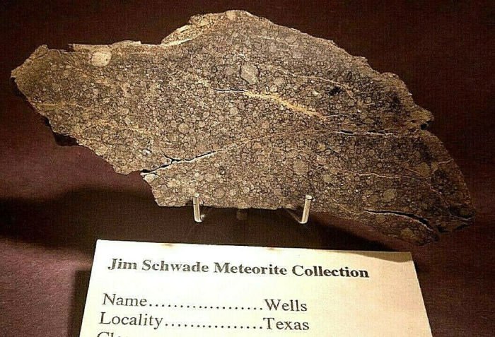 Wells, TX 43.4g meteorite